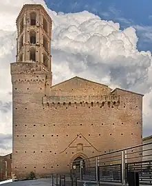 Façade de l'église Saint-Martin.