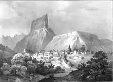 Le Mont Aiguille dans l'Album du Dauphiné (tome IV).