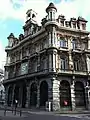 L'ancienne banque Empain à Bruxelles, (ex-Hotel de Knuyt de Vosmaer).