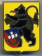 Insigne de la 3e&nbsp;compagnie du 43e&nbsp;régiment d'infanterie (vers 1990)