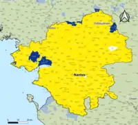 Candidat arrivé en tête au 2d&nbsp;tour par commune.  Emmanuel MacronMarine Le PenÉgalité