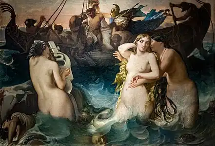Ulysse et les sirènes, musée des Beaux-Arts de Nantes.