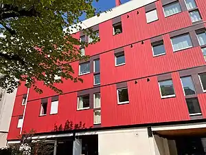 Logements rue Domrémy, Paris, par Marie Schweitzer