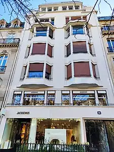 No&nbsp;58, avenue Montaigne (1937).