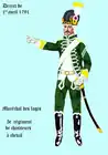 5e&nbsp;régiment de chasseurs à cheval, décret de 1791