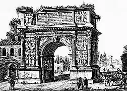 L'arc de Bénévent.