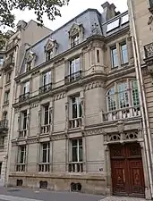 Hôtel Houette situé au no&nbsp;78.