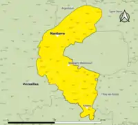 Candidat arrivé en tête au 2d&nbsp;tour par commune.  Emmanuel Macron