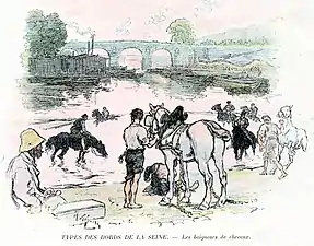 «&nbsp;Les baigneurs de chevaux&nbsp;»