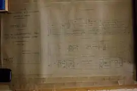 Plan de compartimentage du bateau-feu Le Havre