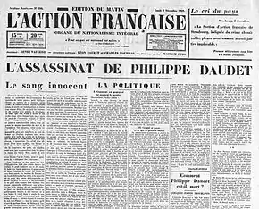 Image illustrative de l’article L'Action française (quotidien)