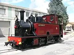La Meuse 130T no&nbsp;9 (3932) du Musée des transports de Pithiviers (France).