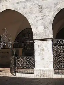 Entrée de la cathédrale.