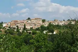 Artignosc-sur-Verdon, côté sud du village