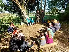 Atelier scolaire Aire Terrestres Educatives (ATE) à Leffonds