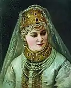 Boyaryshnya, (1882) - Musée des beaux-arts de Tioumen.