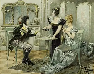 Un visiteur bienvenu, date inconnue.