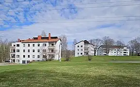 Immeubles résidentiels.