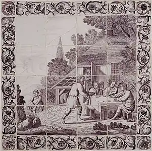 Abraham et les 3 anges (Genèse 18, 1-11), Musée De Lakenhal, Leyde