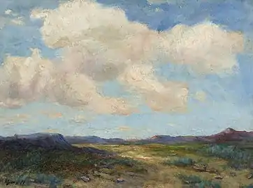 Acoma Valley, sans date, Gilcrease Museum&nbsp;(en)