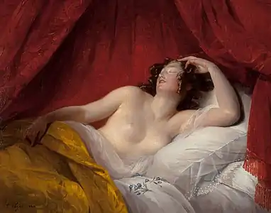 Le Sommeil (1830), Salon de 1831, collection privée.