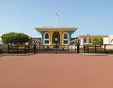 Le palais royal Al Alam, à Mascate.
