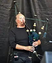 Alan Stivell (Cochevelou) à Gourin en 2010