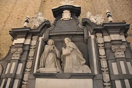 Mausolée de la famille de Trazegnies à NivellesCollégiale Sainte-Gertrude de Nivelles