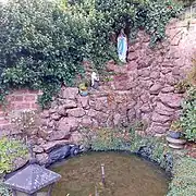 Grotte de Lourdes à Althorn.