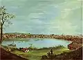 Providence from Across the Cove (1818), Rhode Island Historical Society&nbsp;(en).