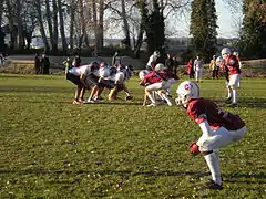 Centurions vs Hurricanes (cadets), la Bastide, route de Générac