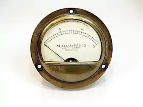 Ampèremètre analogique