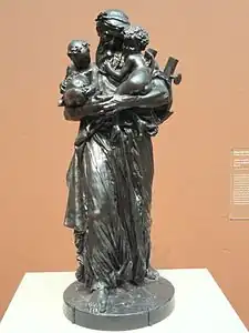 Version sculptée de Chicago.