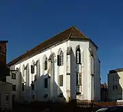 Chevet de la chapelle Saint-Quirin (XIIIe&nbsp;siècle et XVIIIe&nbsp;siècle)