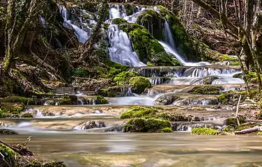 Cascade de Toberia, sur un petit affluent de rive gauche de l'Araquil (es)
