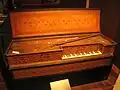 Virginal (muselaar) de 1628, Musée des instruments de Musique, Bruxelles