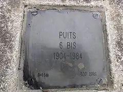 Puits no&nbsp;6, 1904 - 1984.