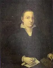 Sofonisba Anguissolaà 18 ans, c.1550