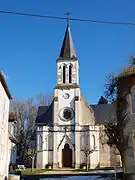 L'église Sainte-Anne...