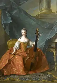 Jean-Marc Nattier (1685-1766), Anne-Henriette de France, Dite Madame Henriette (1727-1752) (1754)