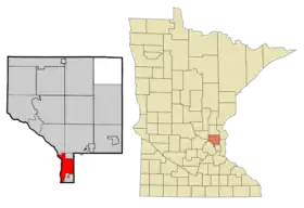 Localisation de Fridley