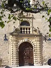 Entrée du château.