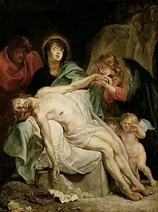 La lamentation, Vienne, ca. 1618-1620