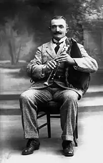 Antoine Bouscatel, le plus réputé des joueurs professionnels d'Auvergne.