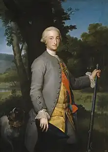 Portrait de Charles IV d'Espagne.