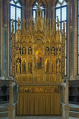 Polyptyque de la Vierge, Venise, église de San Zaccaria