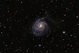 Autre image prise par un télescope amateur de 200mm de diamètre.