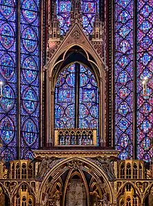 Baldaquin de la tribune.