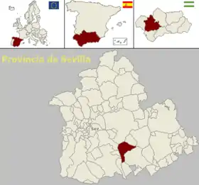 Localisation de Arahal