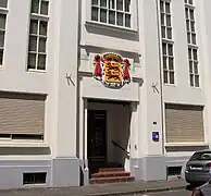 L'entrée du public.